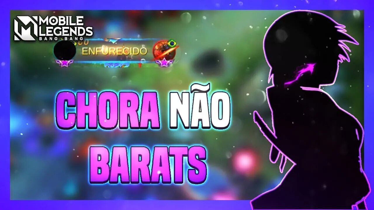 FOQUEI O BARATS E ELE TAVA PARECENDO ADC KKKKKKKKKK | Mobile Legends