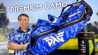 PXG Blue Camo Golf Stand Bag Review