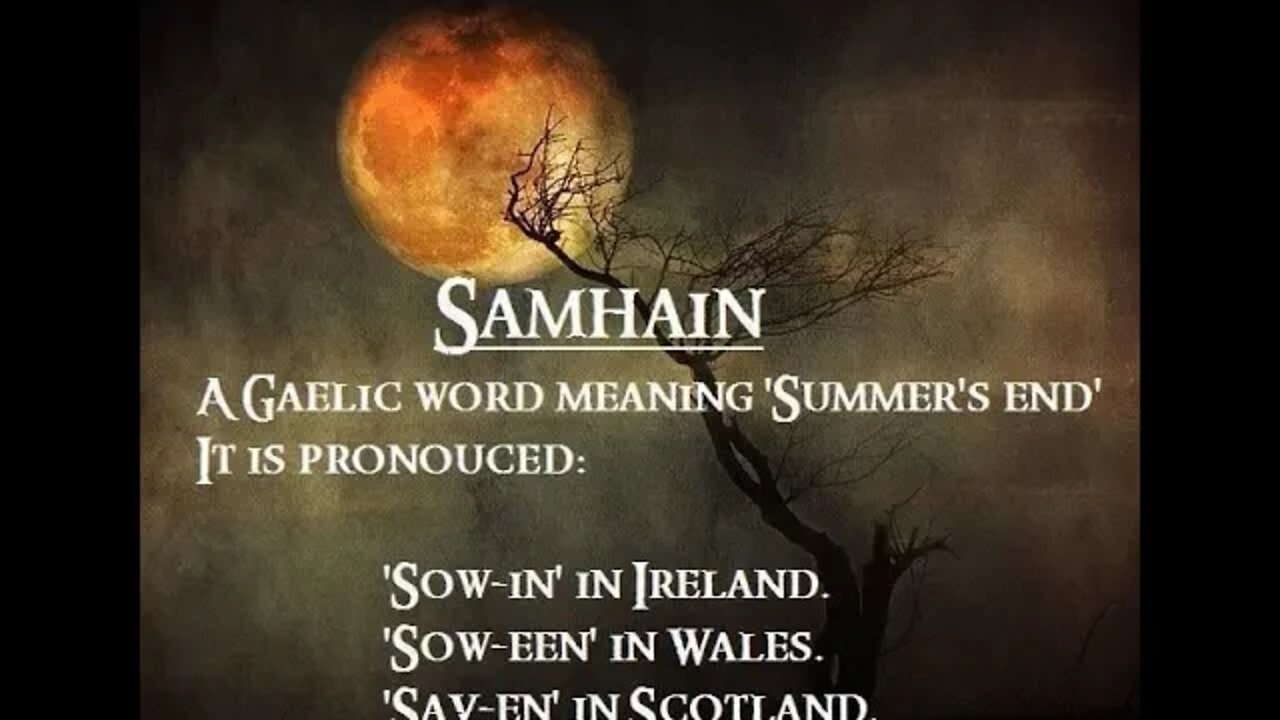 Samhain! And NO that's not Corey's Less talented Brother!