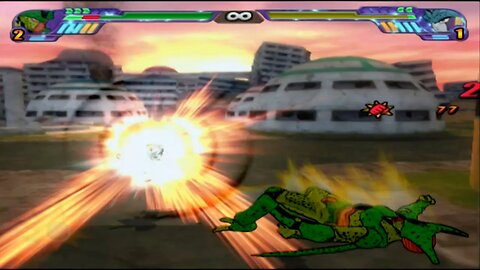 -Imperfect Cell- Vs. Cell Jr. {Budokai Tenkaichi 3}