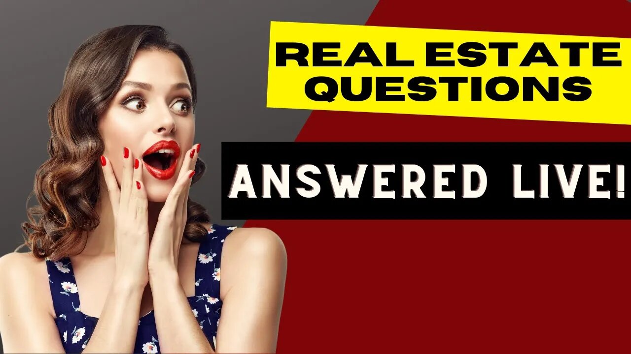 Real estate exam prep LIVE office hours! Q&A