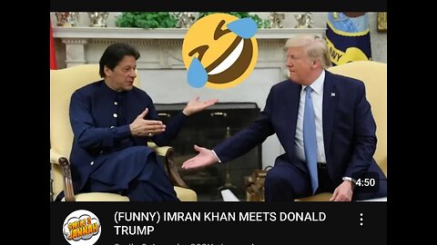 Donald trum with imran khan