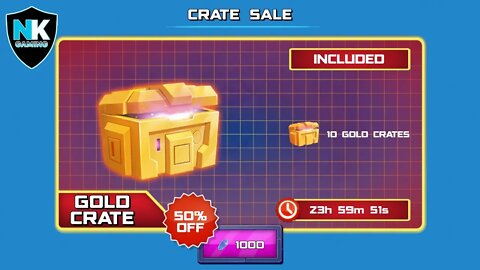 Angry Birds Transformers - Crate Sale - 50 Gold Crates