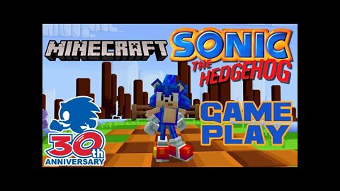 Minecraft Sonic the Hedgehog - Sonic 30th Anniversary - Nintendo Switch Gameplay 😎Benjamillion