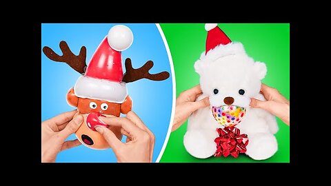 SQUISHY CRAFTS FOR CHRISTMAS 🎄✨ GIFTS WITH JOY