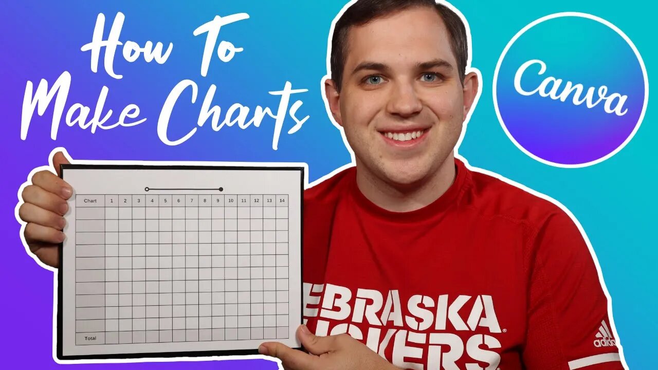 How To Make Charts In Canva! Simple Free Canva Tutorial!