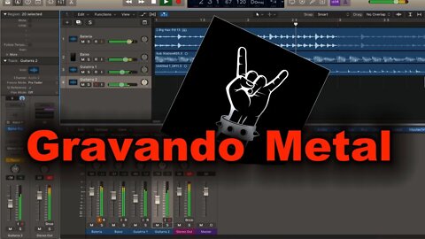 Gravando um Metal - by Leonardo Gomes