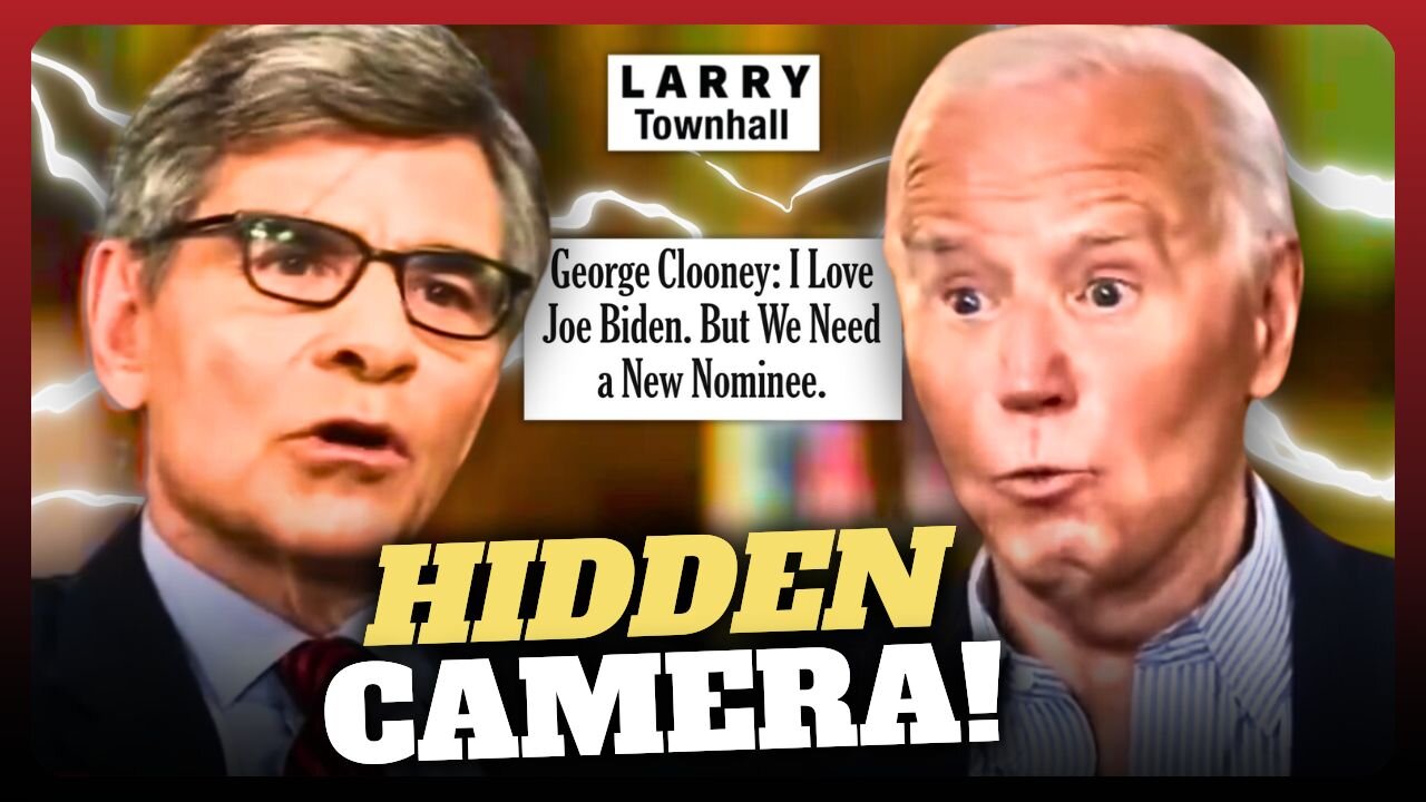 George Stephanopoulos CAUGHT Admitting Biden Is TOAST, George Clooney STABS JOE In the Back!