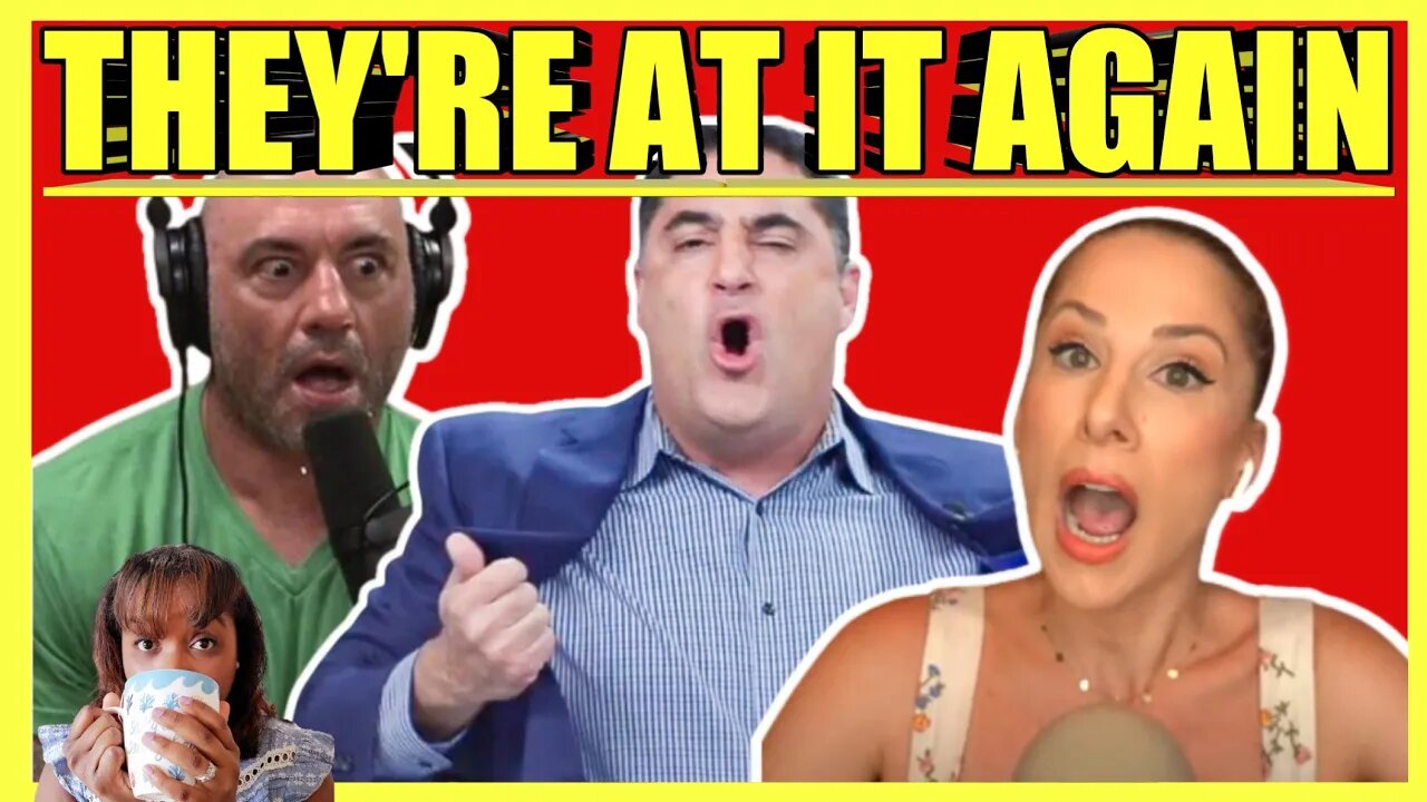 Cenk Uygur & Ana Kasparian SMEAR Joe Rogan (clip)