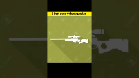 top 3 best gan without gunskin #short #freefire #top3 #trending