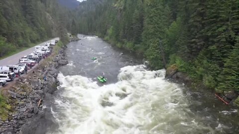 Rafters brave Lochsa River in an epic matchup of man vs. wild