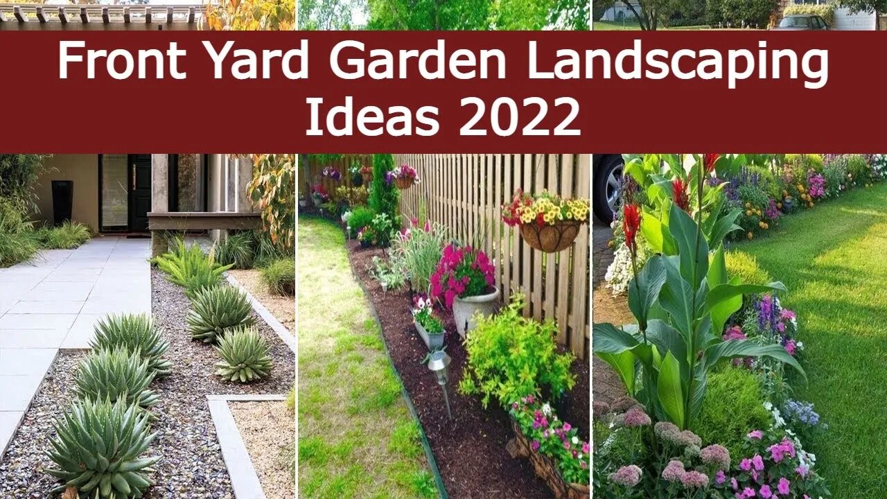 100 Front Yard Garden Landscaping Ideas 2022 | Backyard Patio Design Gardening Ideas 2022