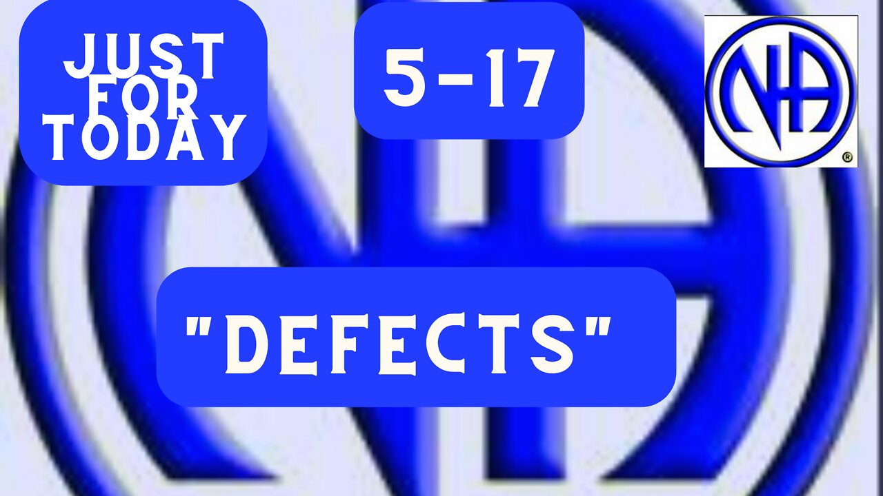 Defects - 05-17 - Just for Today - #jftguy