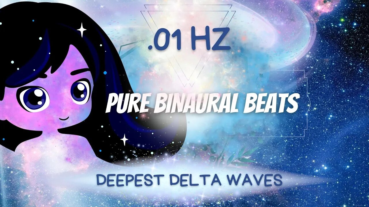 Pure Binaural Beats ⭐.01 Hz Delta Death Waves ⭐Deep Sleep Regenerative Medicine ⭐