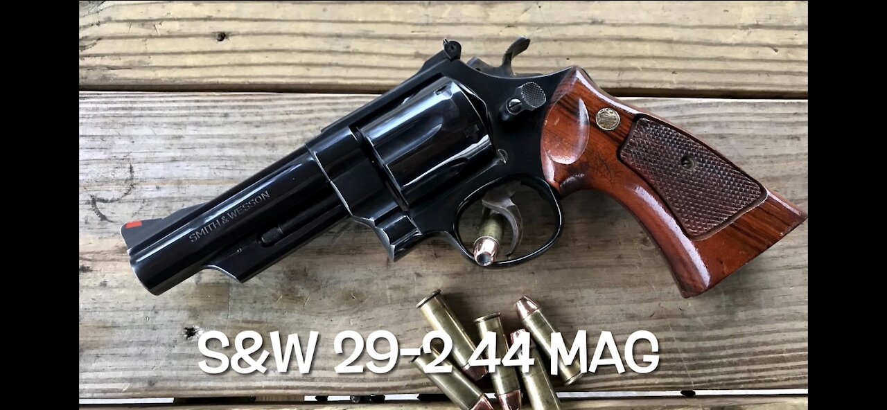 Smith and Wesson model 29-2 vs one bad hombre!