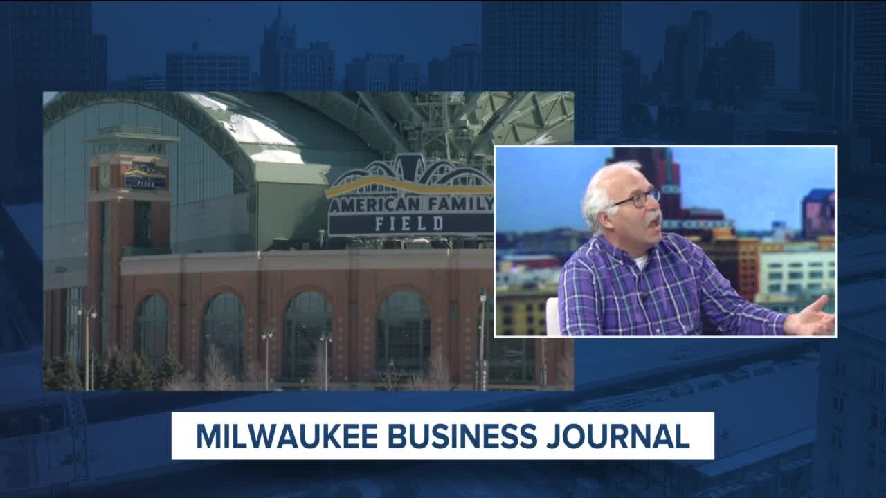 Milwaukee Business Journal: New features at AmFam Field