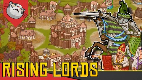 Como Rei DOMINE OS CAMPONESES - Rising Lords [Conhecendo o Jogo Gameplay Português PT-BR]