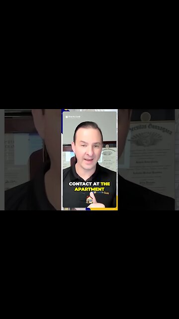 Unveiling a Police Officers Tactic to Catch Fugitives at Apartment Complexes