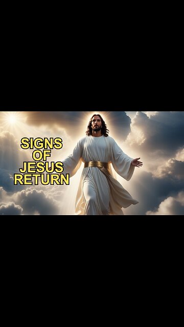 Signs before the coming of Jesus