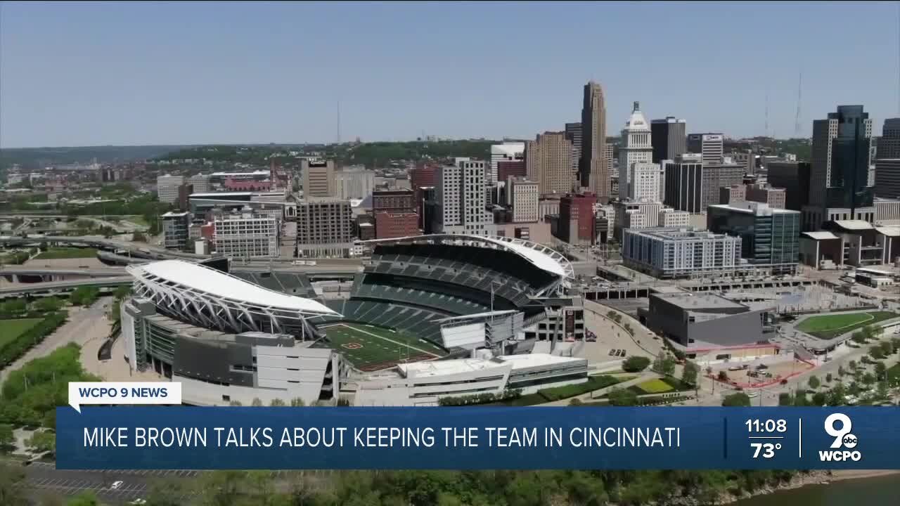 Mike Brown talks selling naming rights to Paul Brown Stadium