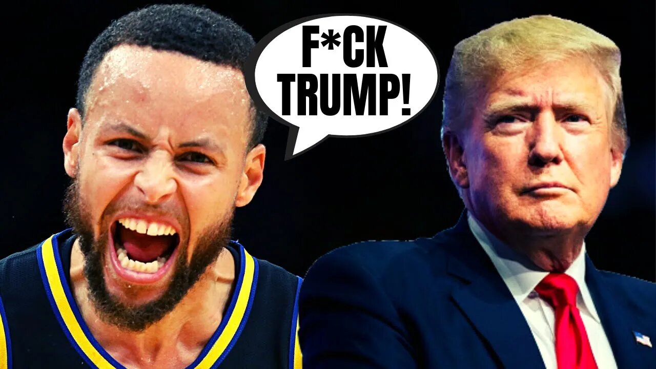 Steph Curry ATTACKS Donald Trump | Woke NBA Can't Stop Pushing Fans Away