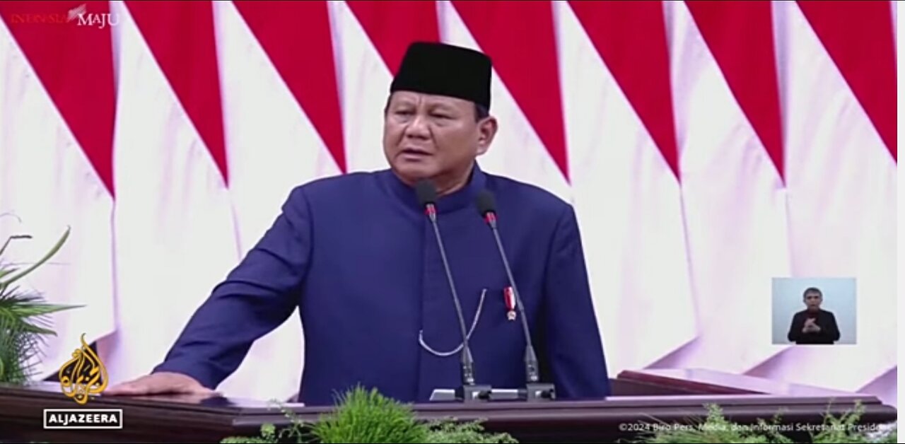 Prabowo vows to fight corruption as he is sworn in as Indenosia's President