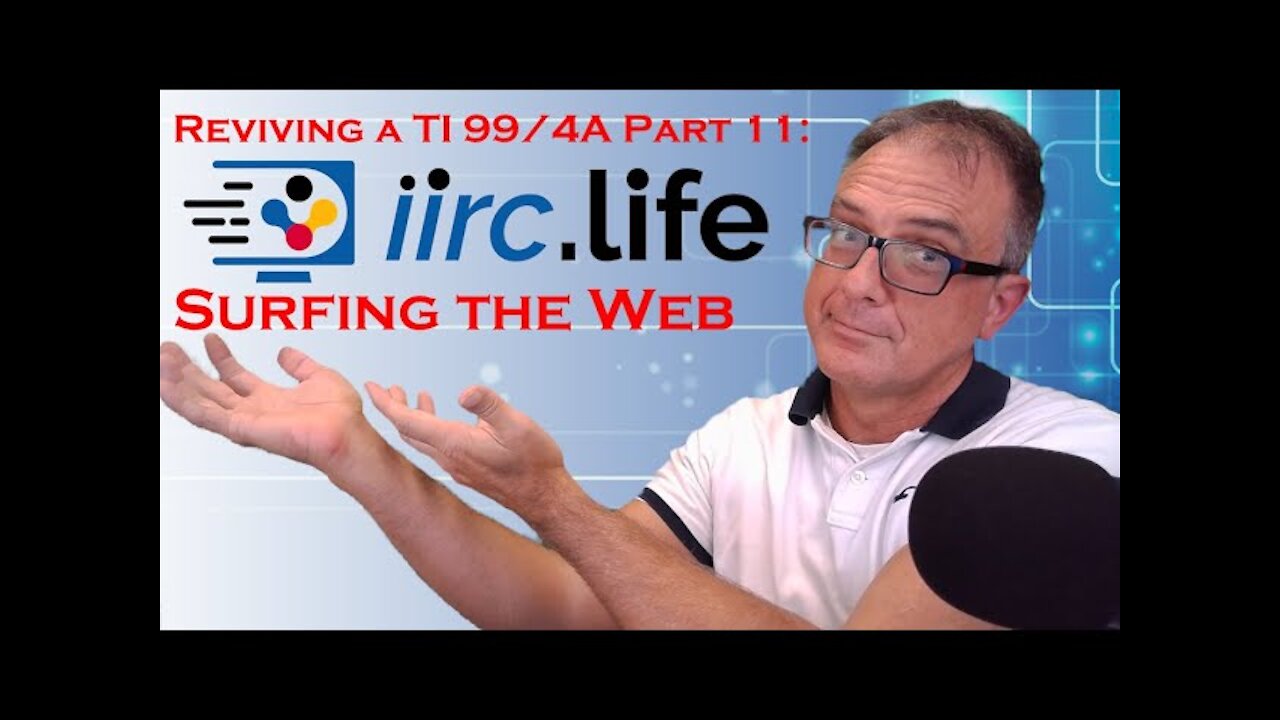 Reviving a TI 99/4A Part 11 - Surfing the World Wide Web re-mastered