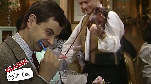 Dinner For One | Mr Bean Funny Clips | Classic Mr Bean