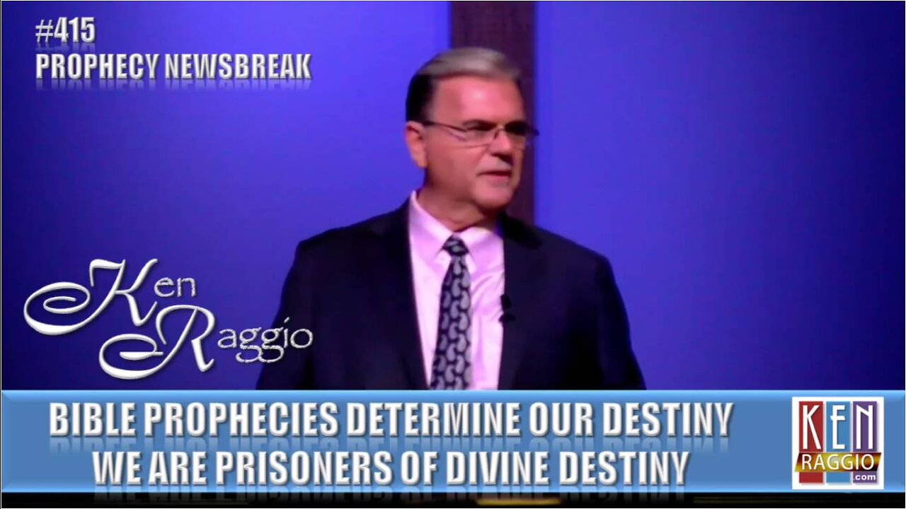 Bible Prophecies Determine Our Destiny. We are Prisoners of Divine Destiny.