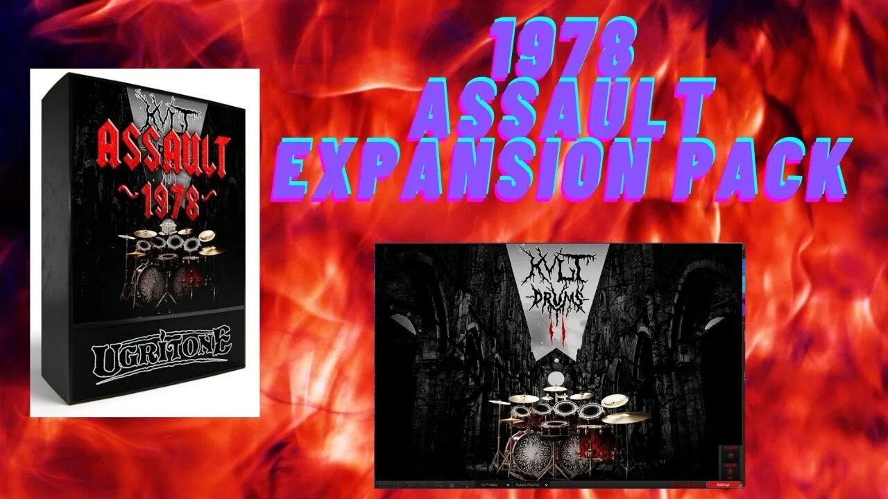 1978 Assault Expansion pack for Kvlt Drums 2