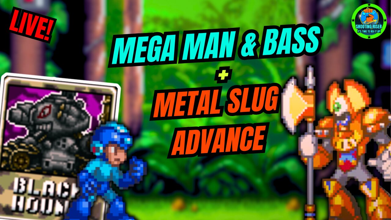 IMPOSSIBLE GAMEBOY GAMES! Mega Man & Bass + Metal Slug Advance #live #megaman #metalslug