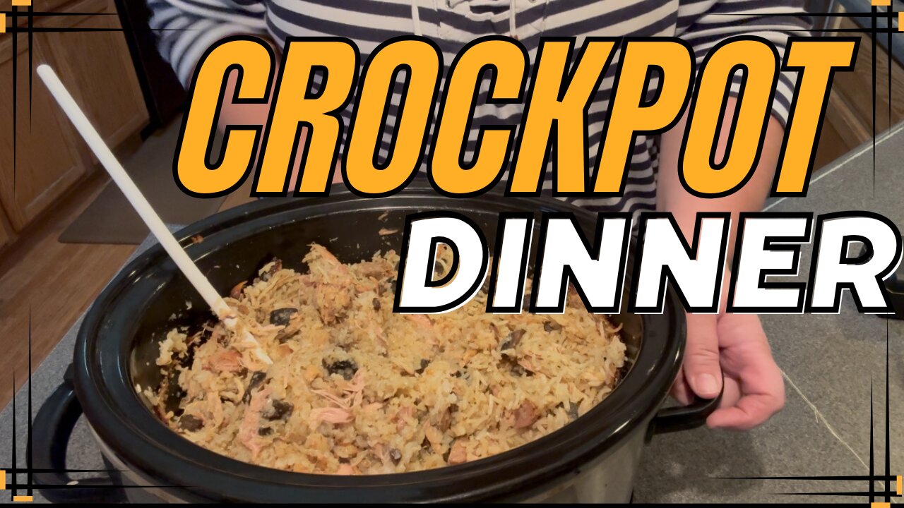 Crockpot Rice Casserole - Use up those leftovers!