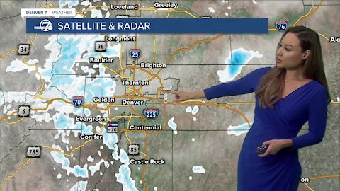 More mountain snow and maybe some for Denver this week