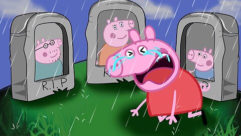 Rip All My Family...So Sad Story? Peppa Pig X Roblox Funny Animation