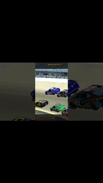 Nascar Racing Bristol FCRD Green Flag #shorts