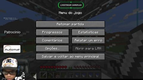 Live de Minecraft e Cs-Go com Malu Nunes, Eoroper e Pai_Eoroper