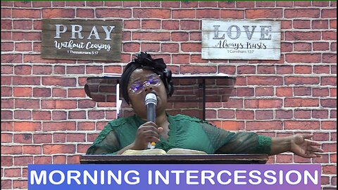 SUNDAY SERVICE INTERCESSION 05/26/24