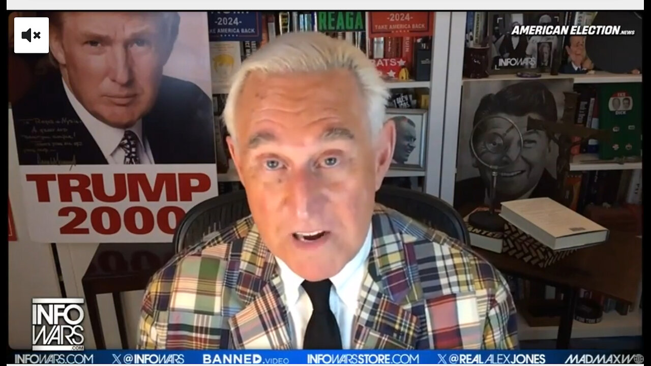 Roger Stone’s Last Epic Infowars Interview