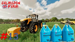 FS22 | NUEVO CONTADOR DE PACAS Y FERTILIZANTES #13 | CALMSDEN FARM ESPAÑOL | PC PS5 XBOX SERIES