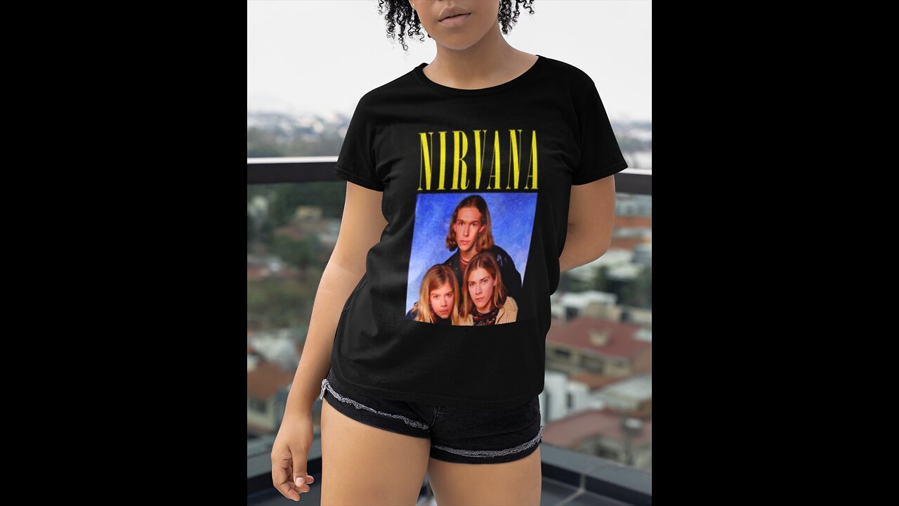 The Daughter's Unique Style: Rocking a Nirvana Hanson Shirt Special offer: just $16.95.