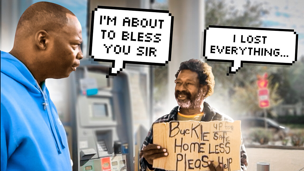 This Homeless Man Wasn’t Expecting This