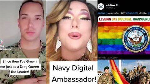 NEW US NAVY DRAG DIGITAL RECRUITMENT AMBASSADOR BACKLASH!