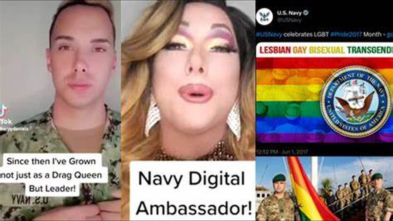 NEW US NAVY DRAG DIGITAL RECRUITMENT AMBASSADOR BACKLASH!