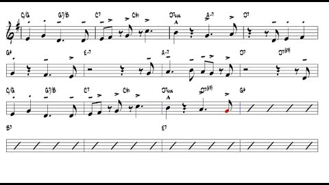 Heigh Ho Frank Churchill 1937 Alto Sax 