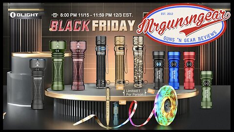 Olight Black Friday Sale: BALDR-S, Seeker 4 Pro, Oclip Pro, & More 🔦