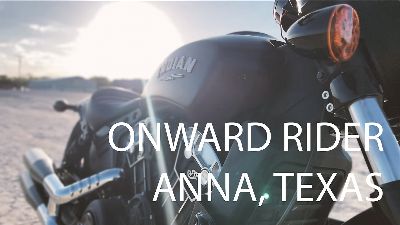 Riding to Anna Texas on my 2021 Indian Scout Bobber | Episode 1 ONWARD, episode 1