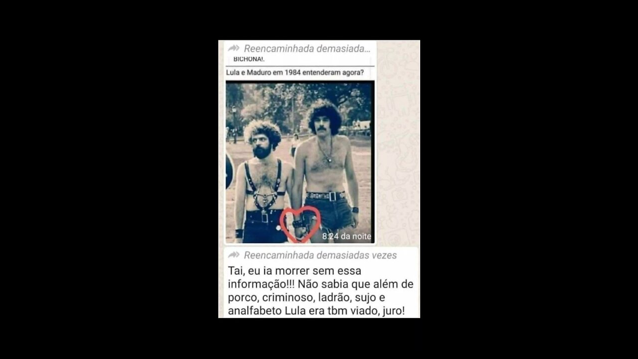 Lula e Maduro em 1984 de mãos dadas? Não pode ser verdade, pode??