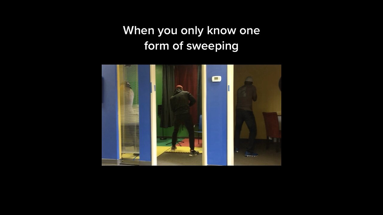 She asked us to Sweep the House🤷♀️