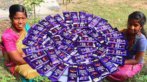 50 DAIRY MILK CHOCOLATE | Amazing Cadbury Dairy Milk Chocolate Making | Cashew Badam Chocolate