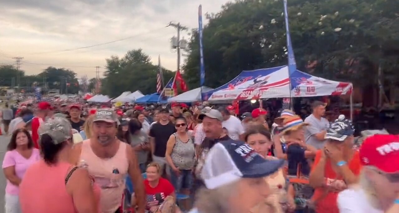 Unbelievable Turnout To See Trump, Hours Before His S.C Appearance